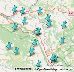 Mappa Via Paolo Eterni, 84035 Polla SA, Italia (10.076)