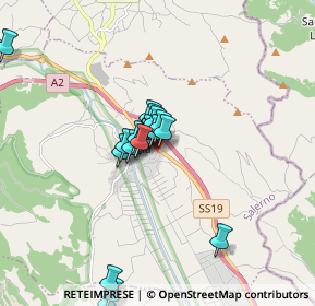 Mappa Via del Casale della Croce, 84035 Polla SA, Italia (1.672)