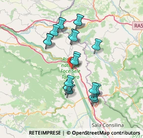 Mappa Via Insteia Polla, 84035 Polla SA, Italia (7.0025)