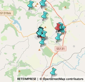 Mappa SS 131bis, 07047 Thiesi SS, Italia (2.942)