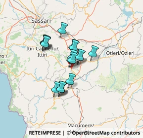 Mappa SS 131bis, 07047 Thiesi SS, Italia (10.08111)