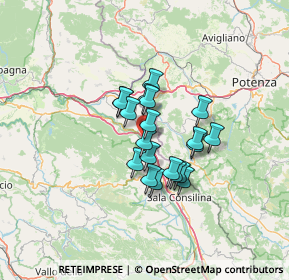 Mappa Piazza Gerardo Ritorto, 84035 Polla SA, Italia (9.7995)