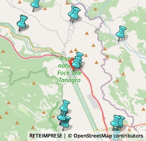 Mappa Via Instella Polla, 84035 Polla SA, Italia (6.82579)