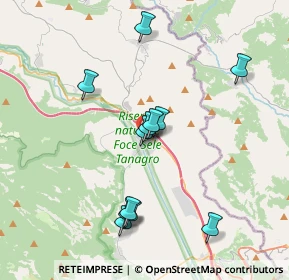 Mappa Via Instella Polla, 84035 Polla SA, Italia (3.84583)