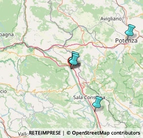 Mappa Via Instella Polla, 84035 Polla SA, Italia (43.5)