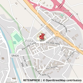 Mappa Via luigi curto, 84035 Polla, Salerno (Campania)