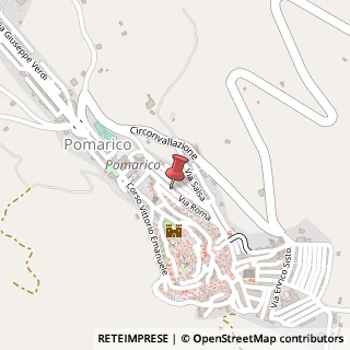 Mappa Via roma 85, 75016 Pomarico, Matera (Basilicata)