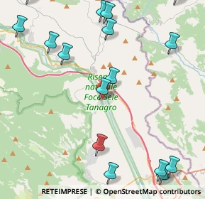 Mappa Via Villapiana, 84035 Polla SA, Italia (6.24563)