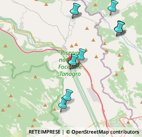 Mappa Via Campo la Scala, 84035 Polla SA, Italia (4.58364)