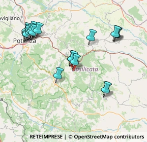 Mappa 85010 Pietrapertosa PZ, Italia (19.363)