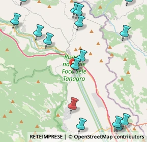 Mappa Str. delle Monache, 84035 Polla SA, Italia (6.40059)