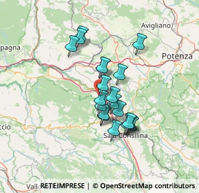 Mappa Strada delle Monache, 84035 Polla SA, Italia (11.1525)