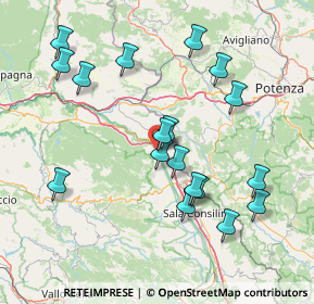 Mappa Strada delle Monache, 84035 Polla SA, Italia (16.88111)