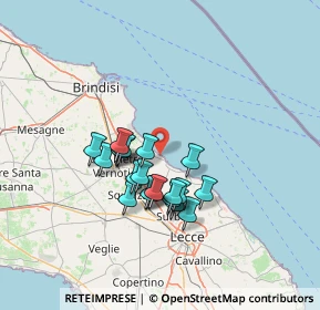 Mappa Ex 141^ strd, 73018 Casalabate LE, Italia (11.651)