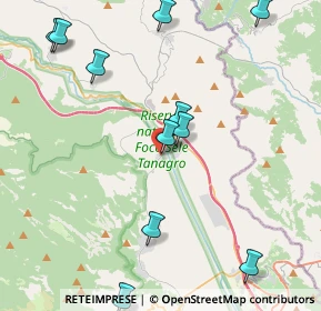 Mappa Via delle Grotte, 84035 Polla SA, Italia (5.38545)