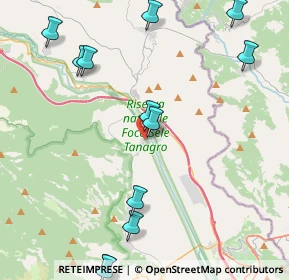 Mappa Via delle Grotte, 84035 Polla SA, Italia (5.7325)