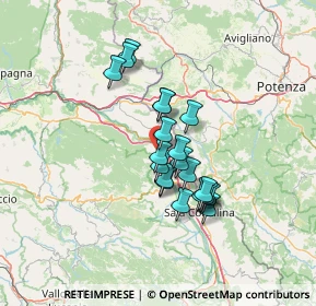 Mappa Via delle Grotte, 84035 Polla SA, Italia (11.017)