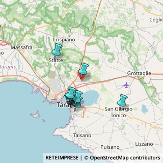 Mappa Piazza Giambattista Tedesco, 74123 Taranto TA, Italia (6.29333)