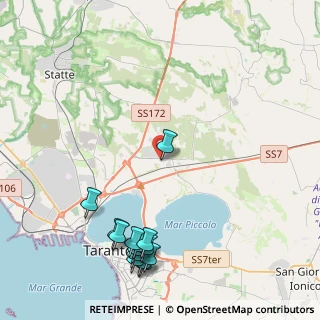 Mappa Piazza Giambattista Tedesco, 74123 Taranto TA, Italia (5.83714)