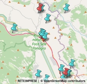 Mappa Via del Belvedere, 84035 Polla SA, Italia (5.894)