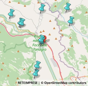 Mappa Via del Belvedere, 84035 Polla SA, Italia (5.79833)