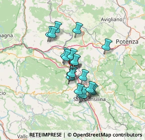 Mappa Via del Belvedere, 84035 Polla SA, Italia (10.6395)