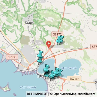 Mappa Z.I, 74100 Taranto TA, Italia (4.79357)