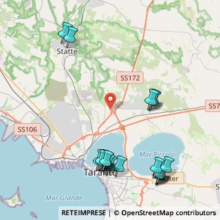 Mappa Z.I, 74100 Taranto TA, Italia (5.7975)