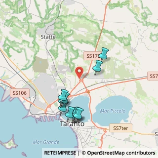 Mappa Z.I, 74100 Taranto TA, Italia (4.34364)