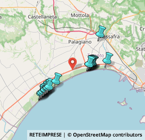 Mappa Strada Statale 106 Jonica, 74019 Palagiano TA, Italia (7.1585)