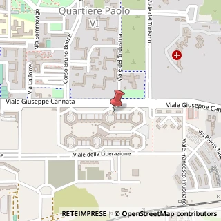 Mappa Piazza Sandro Pertini, 16, 74123 Taranto, Taranto (Puglia)