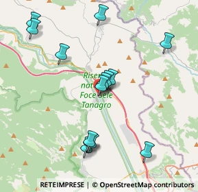 Mappa Via Giardini, 84035 Polla SA, Italia (4.345)