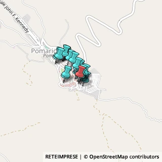 Mappa Via Chiesa, 75016 Pomarico MT, Italia (0.2)