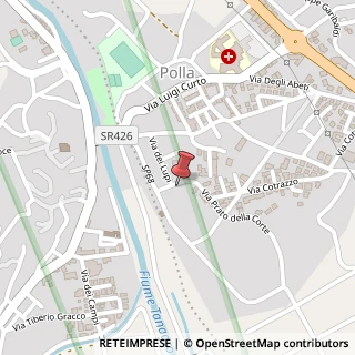 Mappa Via Prato della Corte, 4, 84035 Polla, Salerno (Campania)