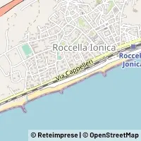 Map Roccella Ionica