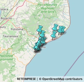 Mappa Contrada Agliocane, 89042 Gioiosa Ionica RC, Italia (8.32824)