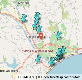 Mappa Via Abate Alì, 89042 Gioiosa Ionica RC, Italia (2.3545)