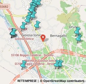 Mappa Via Abate Alì, 89042 Gioiosa Ionica RC, Italia (1.5)