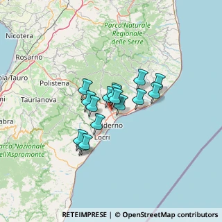 Mappa Contrada Condercuri, 89042 Gioiosa ionica RC, Italia (9.54188)