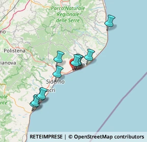 Mappa SS 106 km 117 Lato Nord, 89047 Roccella Ionica RC, Italia (13.73455)