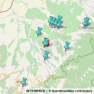 Mappa SP1dir, 89010 Varapodio RC, Italia (4.58923)