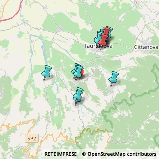 Mappa SP1dir, 89010 Varapodio RC, Italia (3.72588)