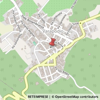 Mappa Piazza del Mercato, 19, 89010 Varapodio, Reggio di Calabria (Calabria)