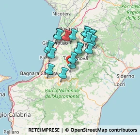 Mappa Via Belguardo, 89010 Varapodio RC, Italia (10.8095)