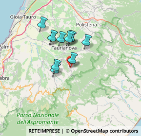 Mappa Corso Regina Margherita, 89010 Molochio RC, Italia (5.82727)