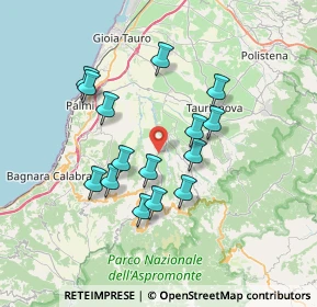 Mappa SS 112 Bis, 89056 Oppido Mamertina RC, Italia (7.01133)