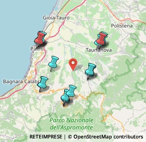 Mappa SS 112 Bis, 89056 Oppido Mamertina RC, Italia (7.94789)
