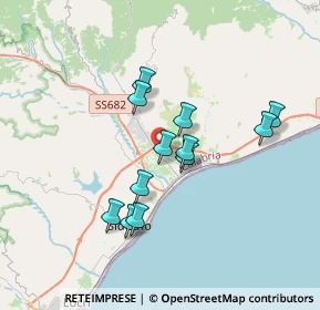 Mappa Via Giardini, 89046 Marina di Gioiosa Ionica RC, Italia (3.31333)