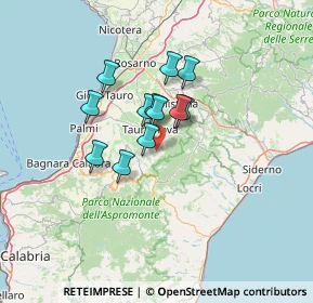Mappa 89010 Molochio RC, Italia (10.2275)