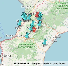 Mappa 89010 Molochio RC, Italia (13.01733)